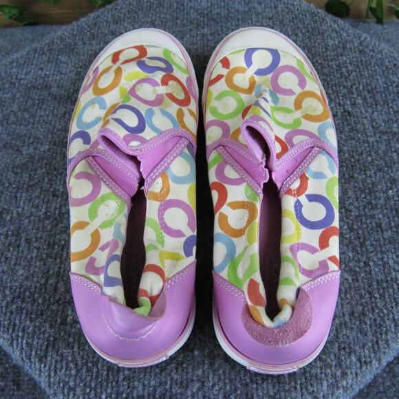 Coach Women's Beale Sneaker Pink Fabric Sz 8.5 Medium Used 2025 - Picture 5 of 8